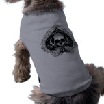 Skull Ace of Spades pet clothing