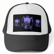 Skull and Blades Mesh Hats