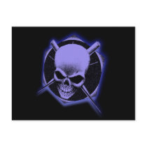 Skull and Blades Post Card