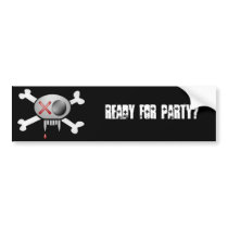 Skull and Bones Bumper Stickers