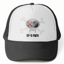 Skull and Bones Halloween Hat