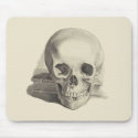 Skull and Book mousepads