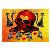 Skull and Cats Business Card