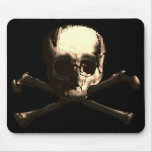SKULL AND CROSS BONES MOUSE PADS