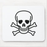 Skull and Cross-bones mousepads