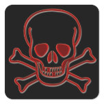 Skull and Cross Bones stickers