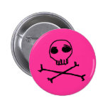 Skull and Crossbones Button