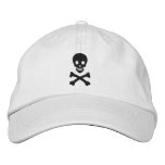 Skull and Crossbones embroidered hats