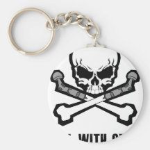 Skull and Crossbones Key Chain
