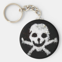 Skull and Crossbones Key Chains