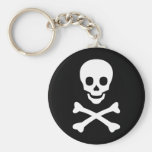 Skull and Crossbones Keychain