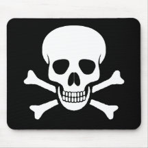 Skull and Crossbones Mousepad