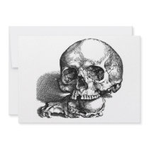 Skull and Jawbones Vintage sketch
