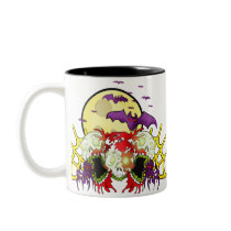 Skull and Moon Mug