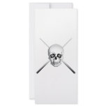 Skull and Pool Cues rack cards