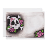 Skull and Roses invitations