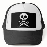 Skull and Scissors Hat