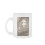 Skull and spider coffee mugs