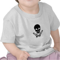 skull and trombones