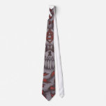Skull and Vine Tie