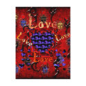 Skull Art Valentine postcards