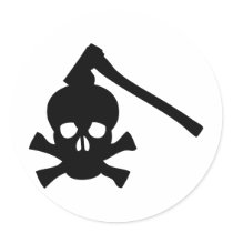 skull axe