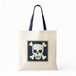 Skull beach bag
