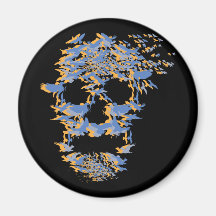 Skull Birds Magnets