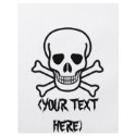 Skull Black flyers