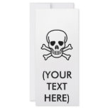 Skull Black rack cards