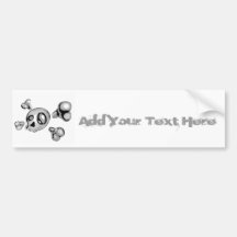 Skull & Bones Bumper Stickers