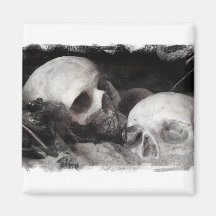 Skull Buddies Magnet