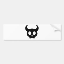 Skull Bumper Stickers