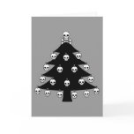 Skull Christmas Tree cards