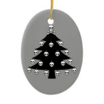 Skull Christmas Tree Christmas Tree Ornaments