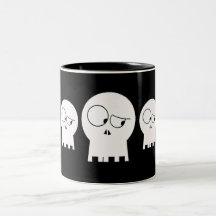 Skull coffee mug