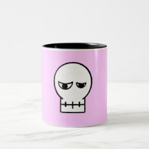 Skull coffee mug