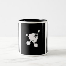 skull coffee mug