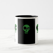 Skull coffee mug