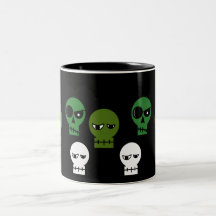 Skull coffee mug