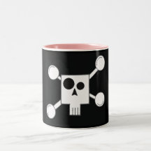 Skull coffee mug