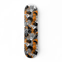 Skull Confetti Skateboard