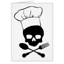 Skull & Crossbones Chef Cards