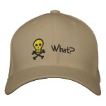 Skull & Crossbones Customisable Embroidery Hat embroidered hats
