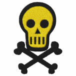 Skull & Crossbones Goth Pirate Fantasy Design embroidered shirts