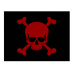 Skull & Crossbones Postcard