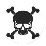 Skull & Crossbones Sticker