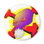 Skull & CrossBones Tattoo magnets