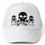 skull & crossbones trio hat - Cust... - Customised