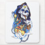 skull death bong mouse mat